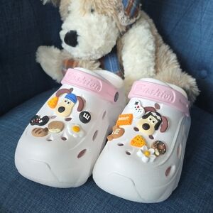 14PCS Cute Dog Croc Charms Set – Puppy & Snack Shoe Charms